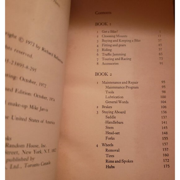 Richard's Bicycle Book By Richard Ballantine 1975 Revised Edition Illustrated Gu - Picture 5 of 8